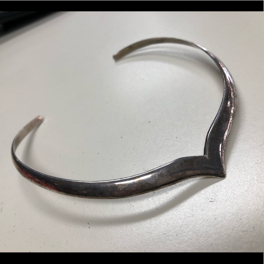 Vintage sterling silver collar
